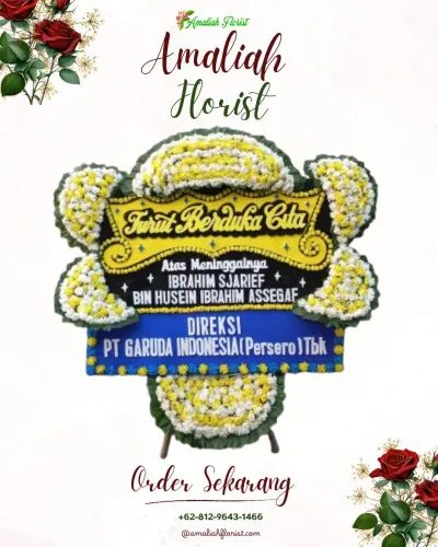Papan Bunga Duka di Sinabun